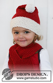 Free patterns - Santa Hats / DROPS Baby 19-12