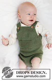 Free patterns - Strampler & Overalls für Babys / DROPS Baby 45-10