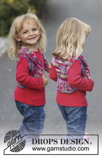 Free patterns - Dětské propínací svetry / DROPS Children 22-29