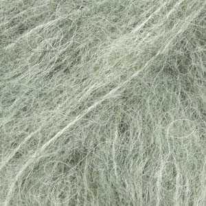 DROPS Brushed Alpaca Silk uni colour 21, vert sauge