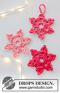 Free patterns - Christmas Tree Ornaments / DROPS Extra 0-1443