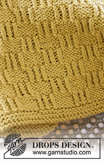 Spring Clean / DROPS Extra 0-1482 - Toalhetes tricotados em DROPS Cotton Light, em idas e voltas, em ponto texturado. 
Tema: Páscoa
