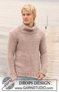 Free patterns - Men's Basic Jumpers / DROPS Extra 0-695