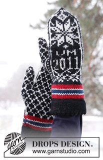 Free patterns - Nordic Gloves & Mittens / DROPS Extra 0-754