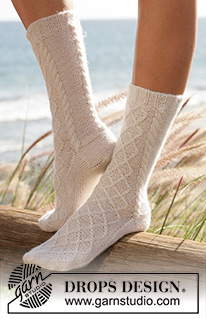 Free patterns - Chaussettes / DROPS 100-19