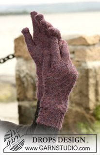 Free patterns - Gloves / DROPS 102-37