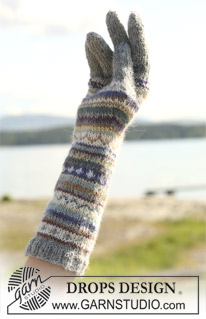 Free patterns - Gloves & Mittens / DROPS 108-11