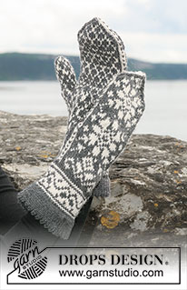 Free patterns - Nordic Gloves & Mittens / DROPS 110-40