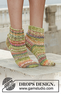 Free patterns - Chaussettes / DROPS 113-29