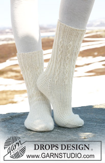 Free patterns - Chaussettes / DROPS 116-40