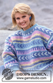 Free patterns - Warm & Fuzzy Throwback Patterns / DROPS 12-12
