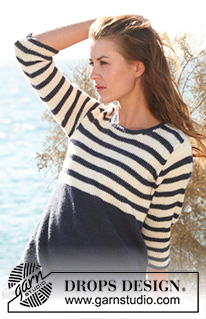 Free patterns - Striped Jumpers / DROPS 120-11