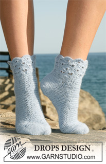Free patterns - Chaussettes / DROPS 120-36
