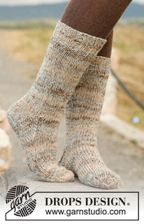 Free patterns - Chaussettes / DROPS 134-36