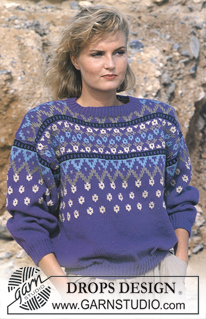 Free patterns - Damskie norweskie swetry / DROPS 14-11
