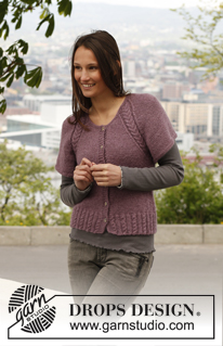 Free patterns - Gilets Manches Courtes / DROPS 141-15
