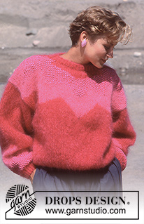Free patterns - Warm & Fuzzy Throwback Patterns / DROPS 15-14