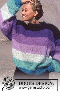 Free patterns - Warm & Fuzzy Throwback Patterns / DROPS 16-12