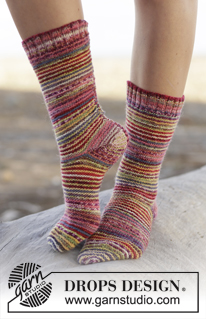 Free patterns - Chaussettes / DROPS 160-21