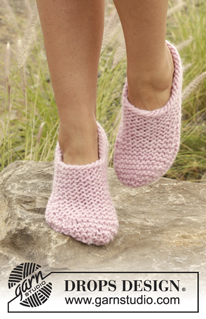 Free patterns - Slippers / DROPS 167-31