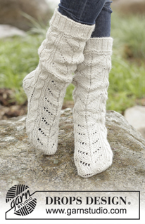 Free patterns - Chaussettes / DROPS 173-44