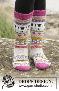 Free patterns - Socks / DROPS 173-45