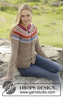 Free patterns - Norweskie rozpinane swetry / DROPS 173-50