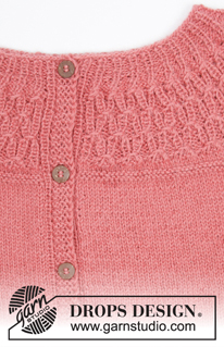 Namdalen Jacket / DROPS 179-2 - Veste avec empiècement arrondi, raglan et point texturé, tricoté de haut en bas. Du S au XXXL
Se tricote en DROPS Puna ou DROPS Sky.