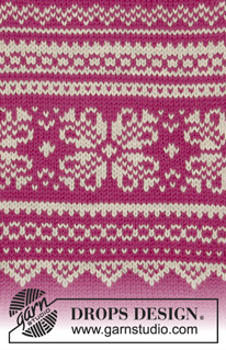 Vintermys / DROPS 179-28 - Strikket bluse med flerfarvet norsk mønster. Størrelse S - XXXL.
Arbejdet er strikket i DROPS Nepal.