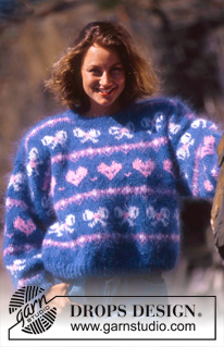 Free patterns - Warm & Fuzzy Throwback Patterns / DROPS 19-11