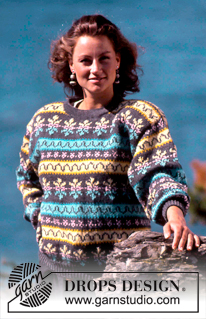 Free patterns - Nordic Jumpers / DROPS 19-13