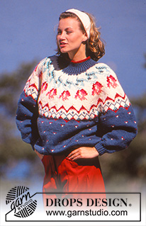 Free patterns - Damskie swetry przez głowę / DROPS 19-4