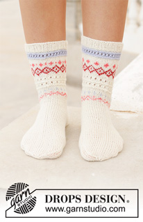 Free patterns - Chaussettes / DROPS 198-17