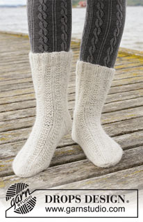 Free patterns - Chaussettes / DROPS 203-31