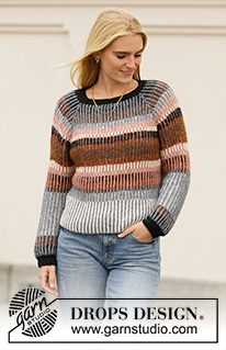 Free patterns - Striped Jumpers / DROPS 206-2