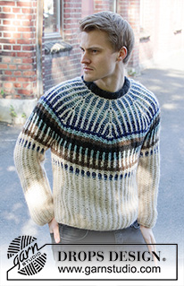 Free patterns - Homme / DROPS 208-17