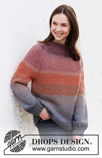 Free patterns - Striped Jumpers / DROPS 217-26