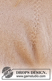 Chill Chaser Sweater / DROPS 227-35 - Gebreide trui in DROPS Alpaca of DROPS BabyMerino. Het werk wordt van boven naar beneden gebreid met dubbele hals, raglan en split in de zijkanten. Maten S - XXXL.