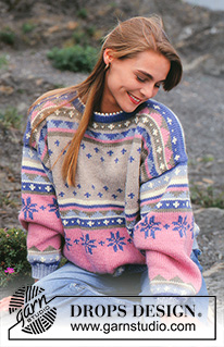 Free patterns - Damskie norweskie swetry / DROPS 28-23