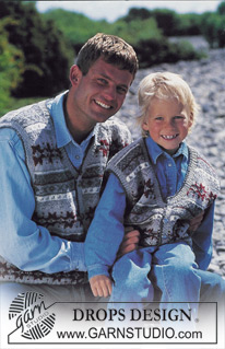 Free patterns - Children Vests  & Tops / DROPS 40-22