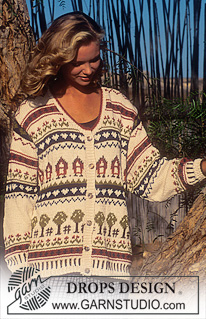 Free patterns - Damskie rozpinane swetry / DROPS 42-13