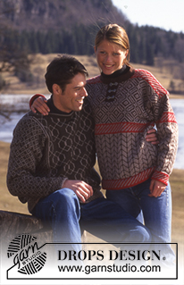Free patterns - Men's Jumpers / DROPS 52-14