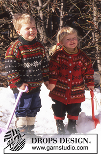Free patterns - Children Nordic Jumpers / DROPS 52-29