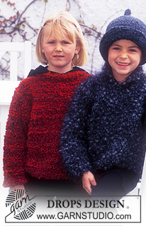 Free patterns - Children Basic Jumpers / DROPS 63-21