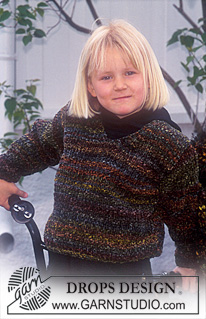 Free patterns - Children Basic Jumpers / DROPS 63-23