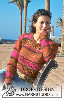 Free patterns - Striped Jumpers / DROPS 69-16