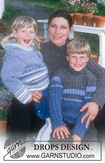 Free patterns - Children Basic Jumpers / DROPS 70-3