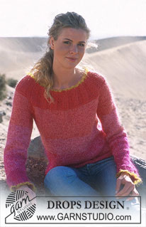 Free patterns - Striped Jumpers / DROPS 89-1