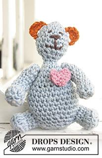 Free patterns - Peluche / DROPS Baby 13-28