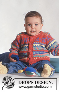Free patterns - Koftor & Cardigans till baby / DROPS Baby 3-8